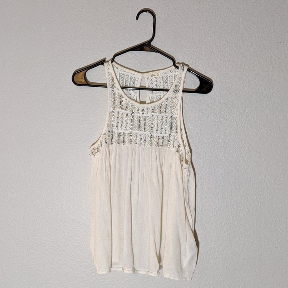Hollister Embellished Top